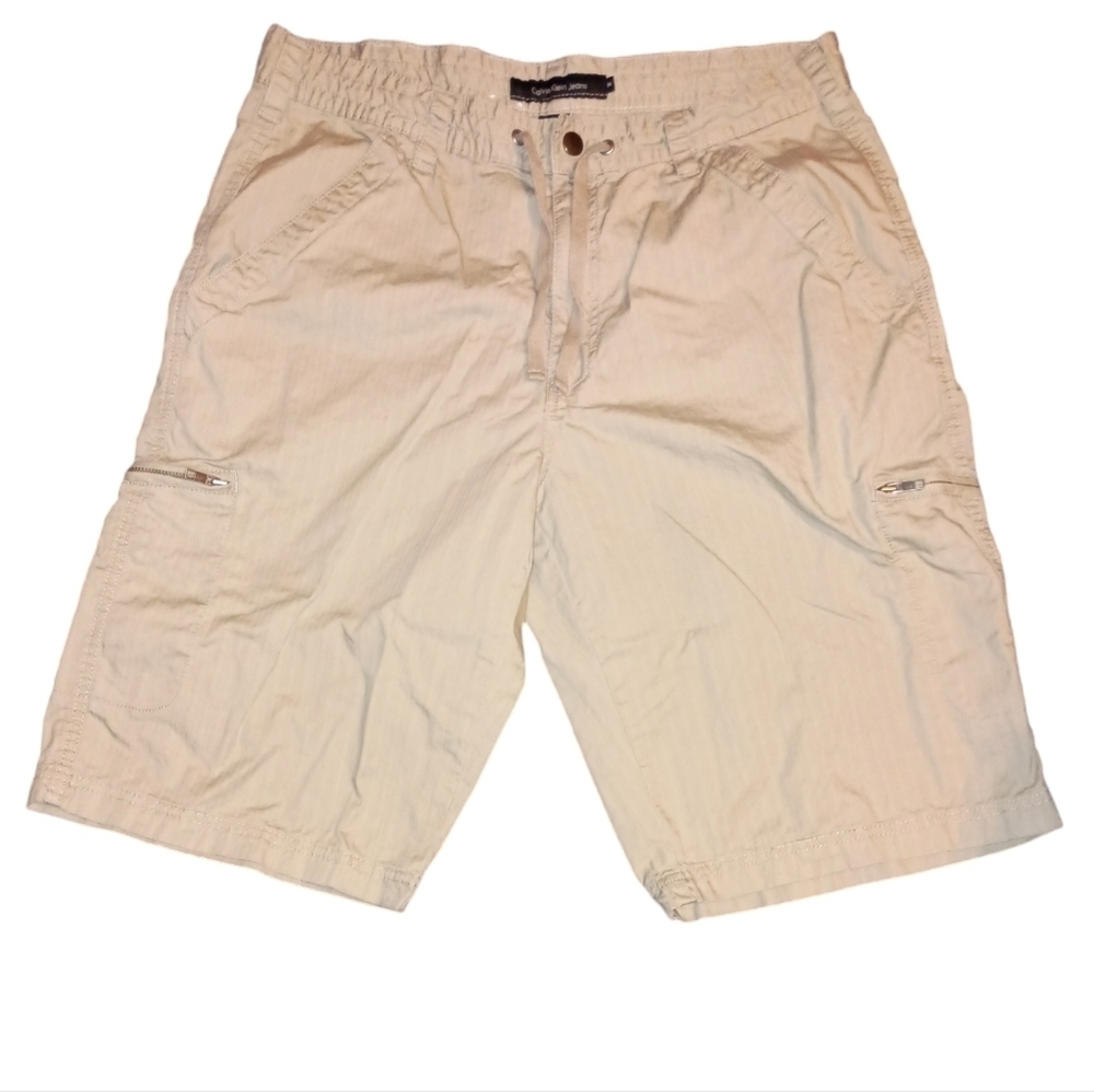 Men's Calvin Klein 100% Cotton Hiking Cargo Shorts Size 34